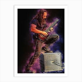 Spirit Of John Petrucci 1 Art Print