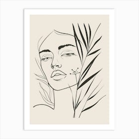 Portrait Of A Woman 569 Art Print