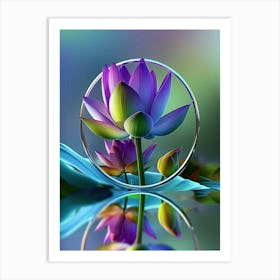 Lotus Flower 110 Art Print