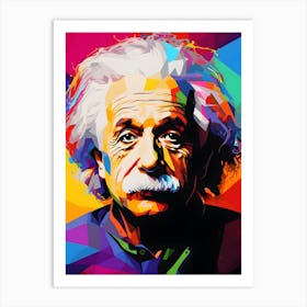 Albert Einstein Art Print