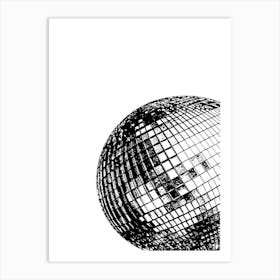 Disco Ball Art Print