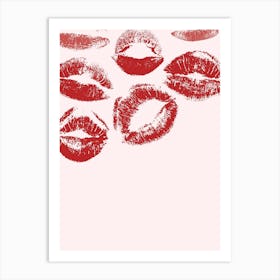 Kissing Lips Póster