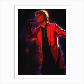Spirit Of David Bowie 1 Art Print