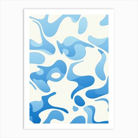 Camouflage Pattern 1 Art Print