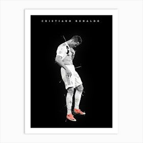 Cristiano Ronaldo 3 Art Print