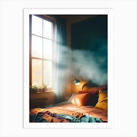 Bedroom With Dust ~ Reimagined Art Print