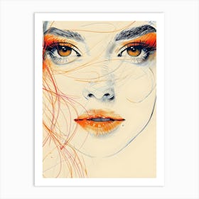 Contemporary Woman 16 Art Print