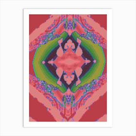 Abstract Psychedelic Painting 5 Art Print