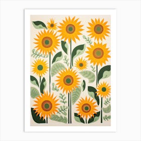 Sunflowers 6 Art Print