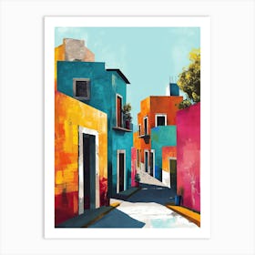 San Miguel Serenity: Tranquil Allure, Mexico Art Print