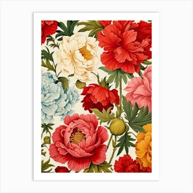 Peony 1 Art Print