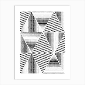 Abstract Lines Three Art Print