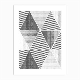 Abstract Lines Three Art Print
