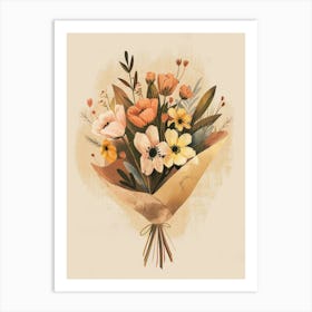 Bouquet Of Flowers 5 Art Print