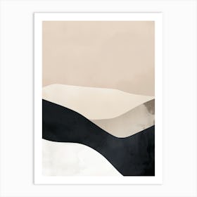 Woven Simplicity Minimalist Style Art Print