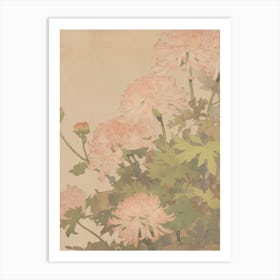 Artists Flowers 12 Art Print