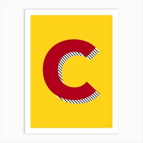 Letter C Art Print