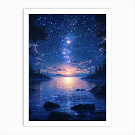 Night Sky 16 Art Print