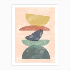 Stacked Bowls Art Print