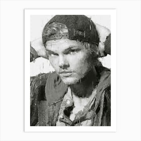 Dj Avicii Art Print