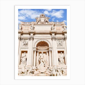 Trevi Fountain Rome Art Print