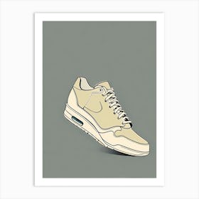 Sneaker Illustration,, 1335 Art Print