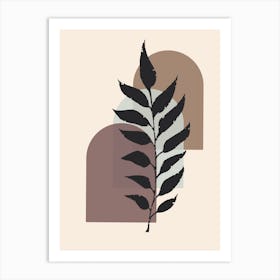 Abstract Leaf 1 Art Print