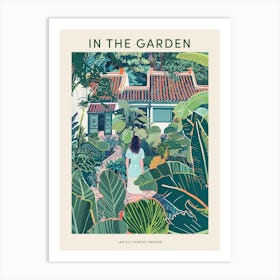 In The Garden Poster Lan Su Chinese Garden Usa 4 Art Print