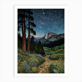 William Morris Path To The Stars Art Print