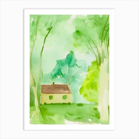 My Home Art Print