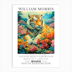 William Morris Exhibition Animals Series 16 Art Print