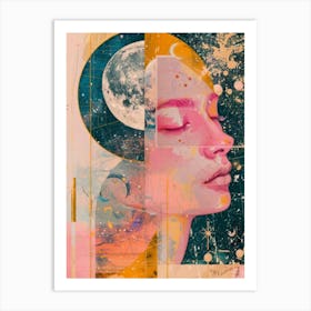 The Moon Art Print