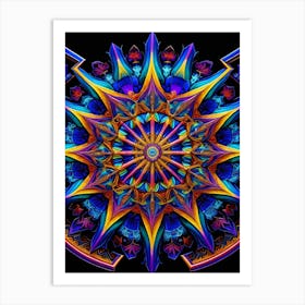 Mandala of Light Art Print