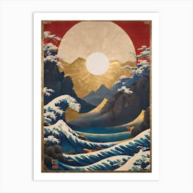 Great Wave Off Kanagawa Art Print