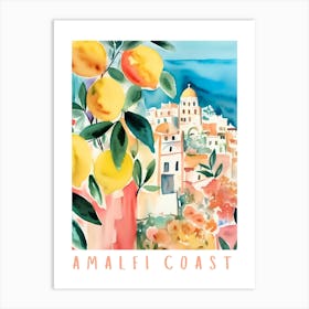 Amalfi Coast Art Print