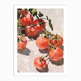 Tomatoes On The Vine Art Print