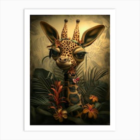 Tropical Animal Vegetal 1 Art Print