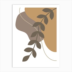 Abstract Leaf 2 Art Print