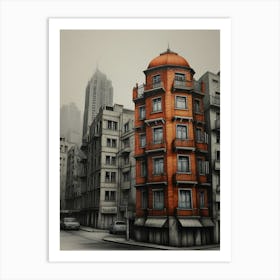 Shanghai City Art Print