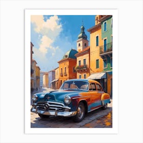 Old Fashioned Car 1 Art Print