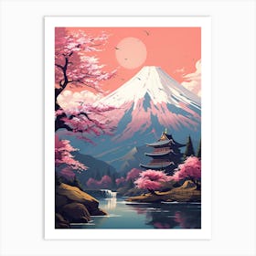 Fuji Landscape Art Print