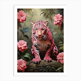 Jaguar In The Jungle art print 2 Art Print