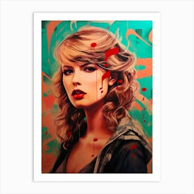 Taylor Swift (4) Art Print