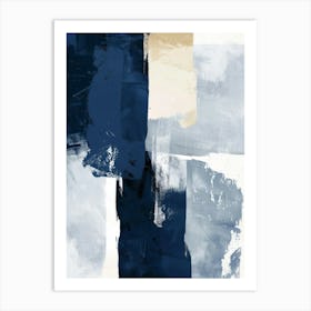 Blue Canvas Print Art Print