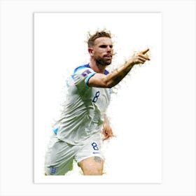 Jordan Henderson Painting Art Print