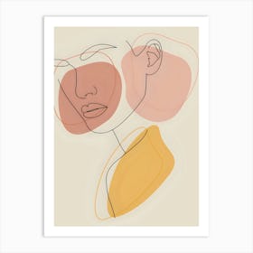 Portrait Of A Woman 1 Art Print