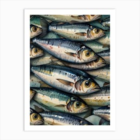 Sardines 20 Art Print