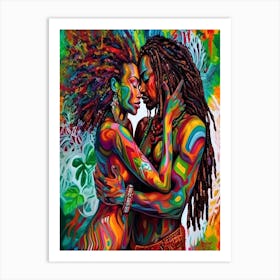 My Love - 'Colorful Love' Art Print
