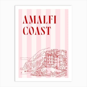 Amalfi Coast 1 Art Print