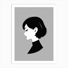 Portrait Of A Girl 1 Art Print